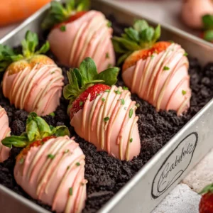Easter Carrot Strawberries