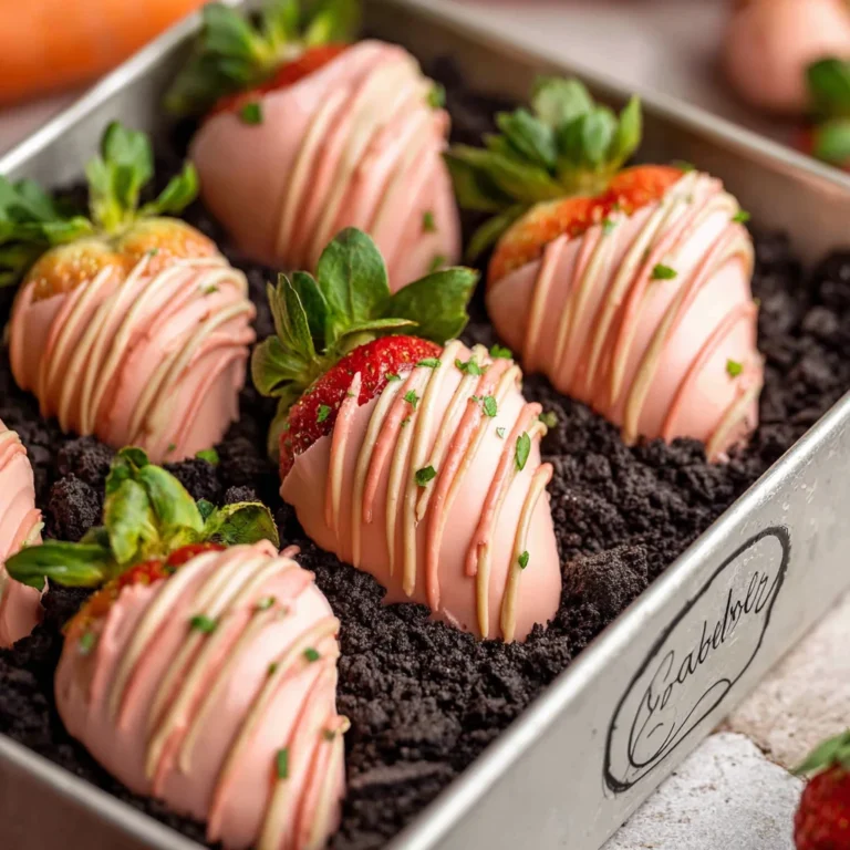 Easter Carrot Strawberries