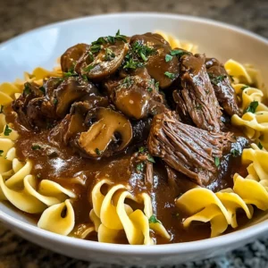 Crockpot Beef and Noodles (Easy Comfort Food)