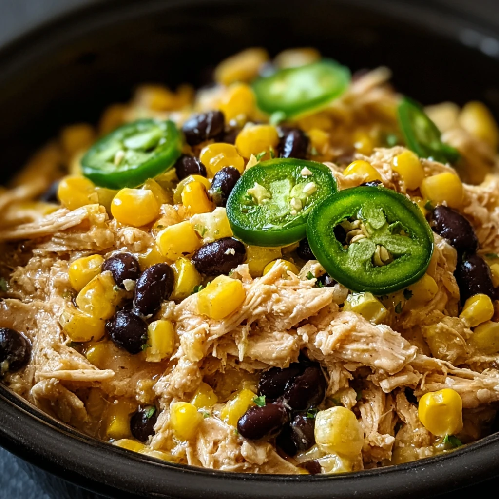 Experience Flavorful Delight Slow Cooker Street Corn Chicken