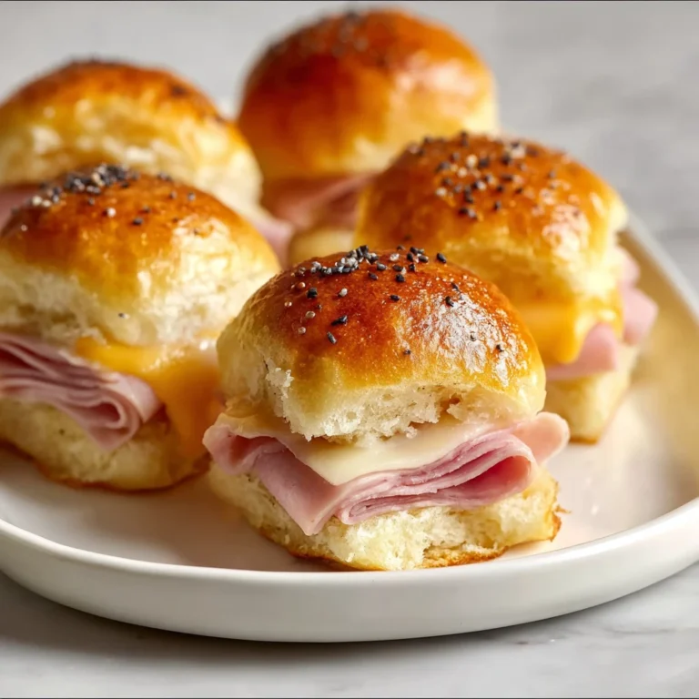 Ham Swiss Biscuit Sliders