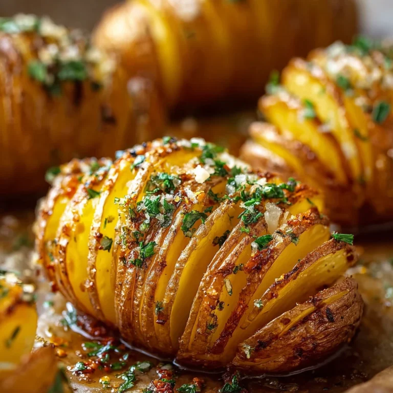 Hasselback Potatoes Recipe