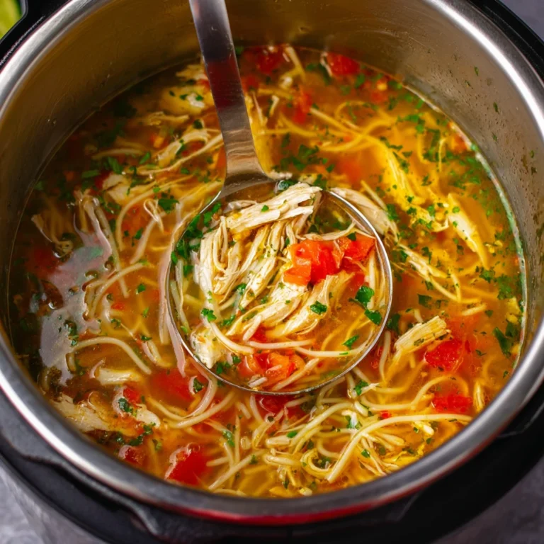 Instant Pot Asian Chicken Noodle Soup