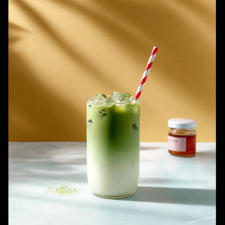 Jasmine Matcha Latte