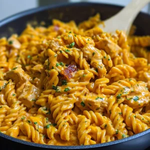 One Pot BBQ Ranch Chicken Pasta (30 Minutes)