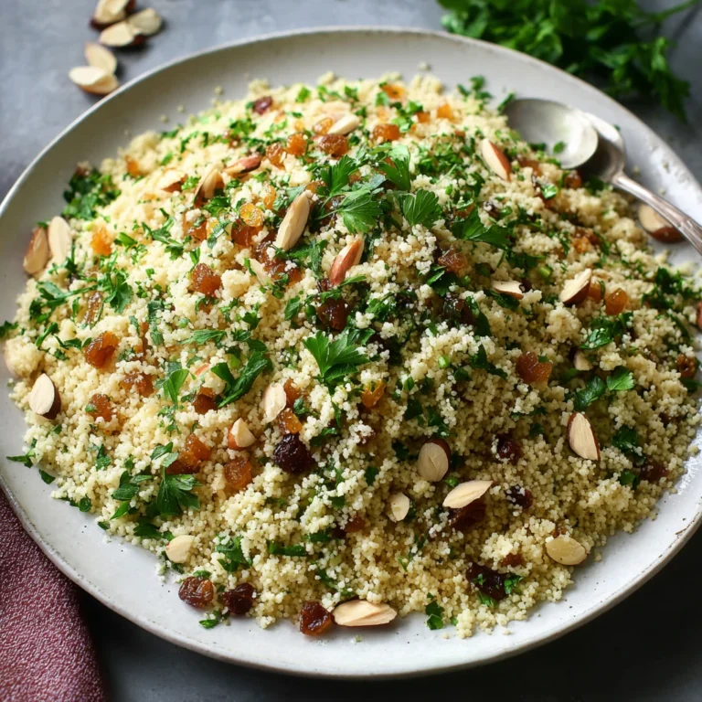 Moroccan Couscous Pilaf
