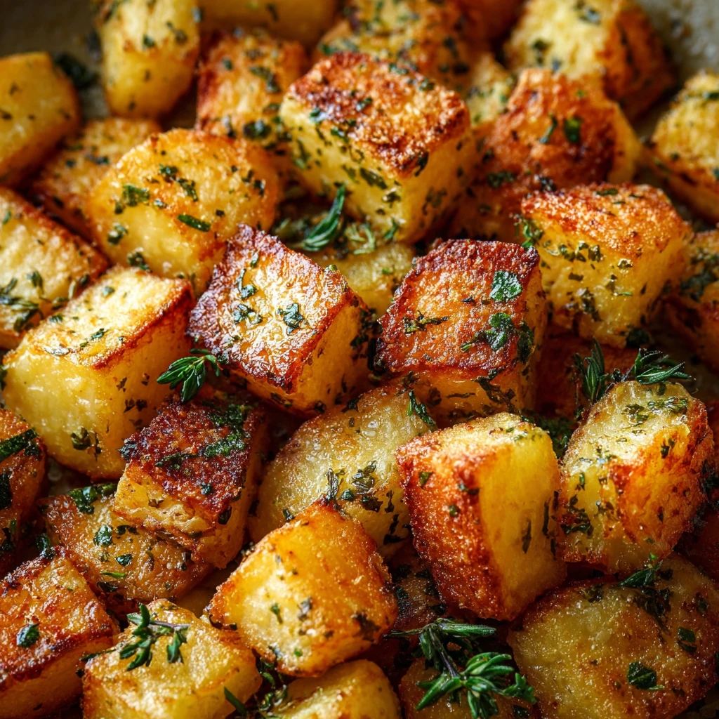 Oven Baked Butter Roasted Potatoes
