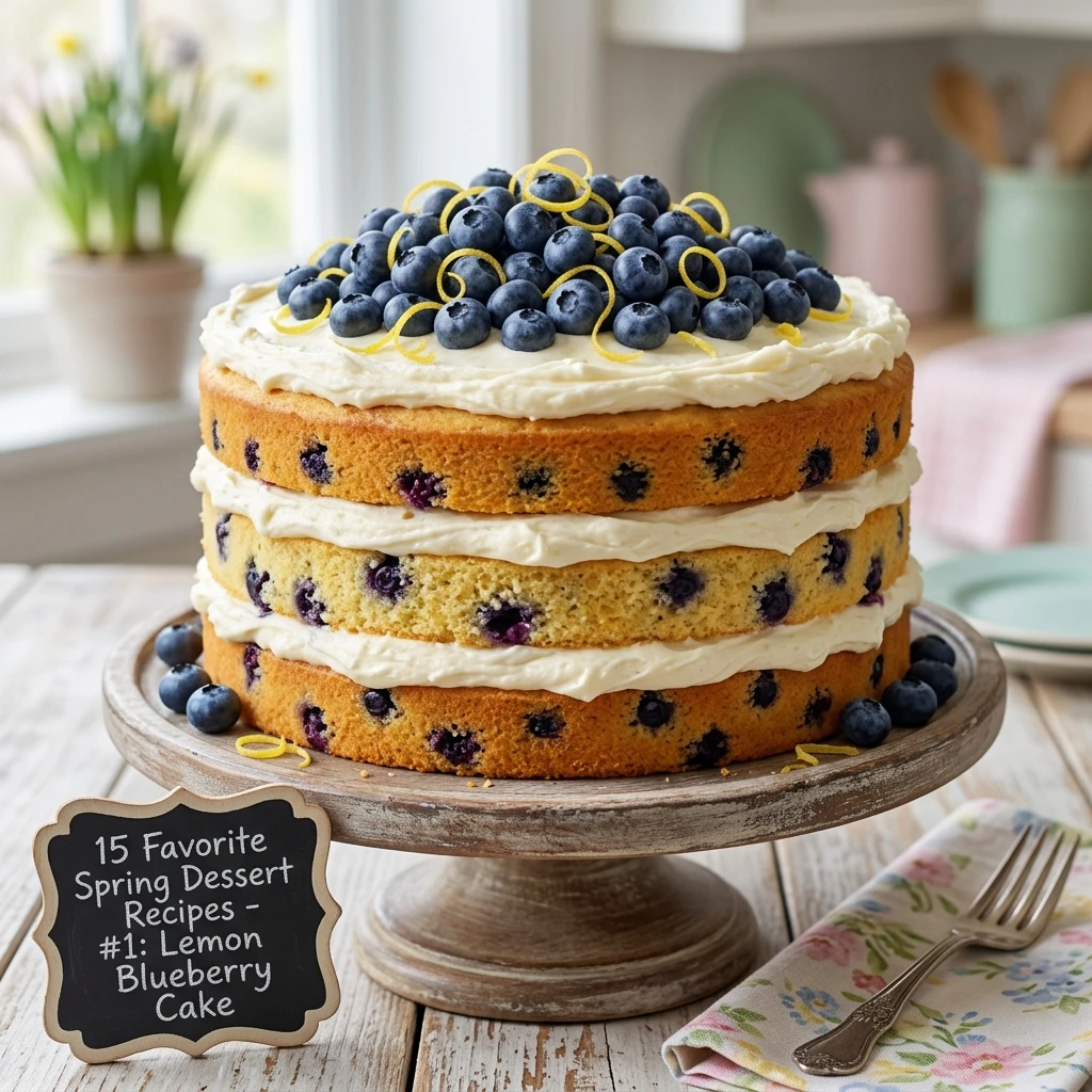 Favorite Spring Dessert Recipes