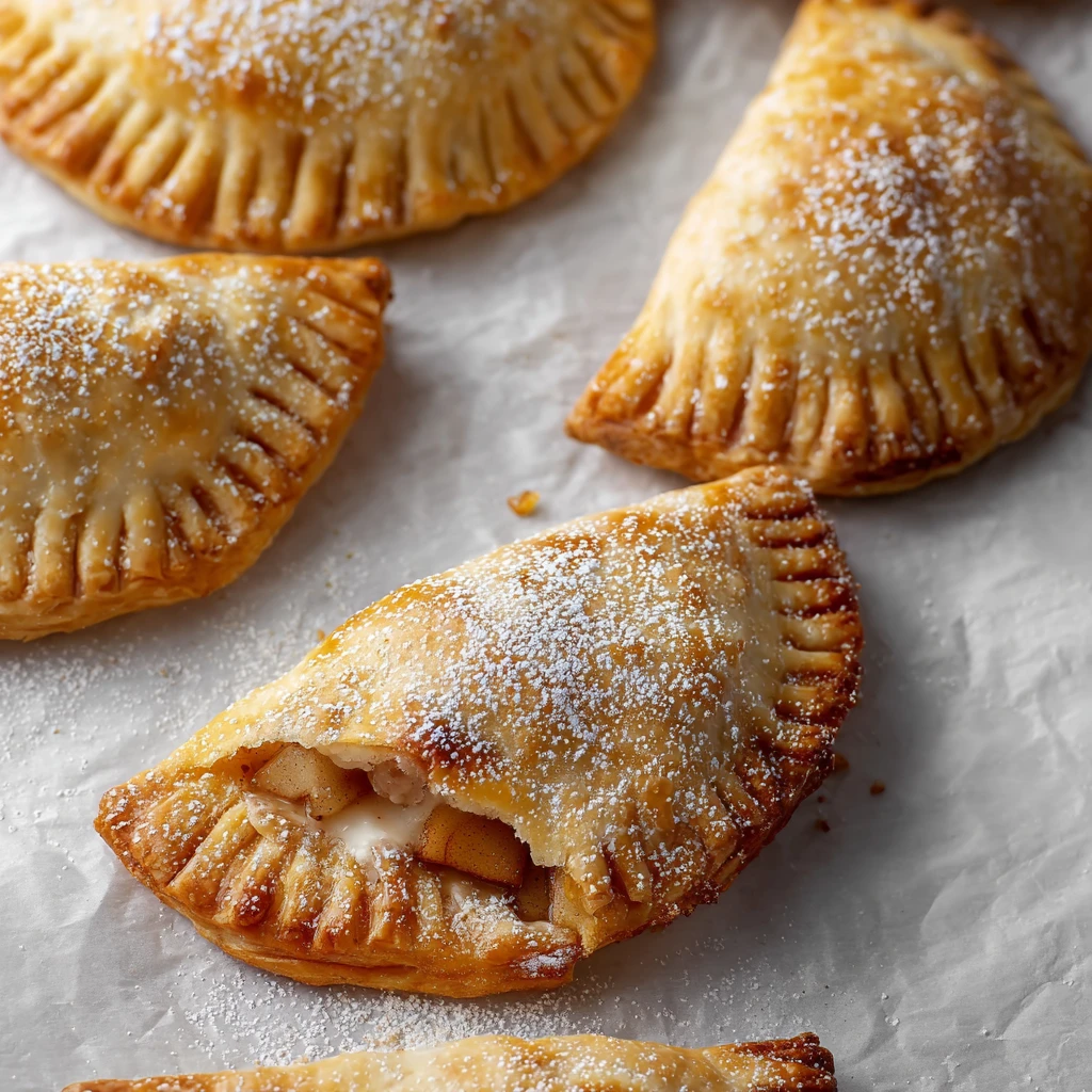 Apple Turnovers Cream Filled Option