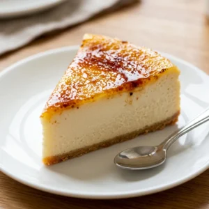 Crème Brûlée Cheesecake