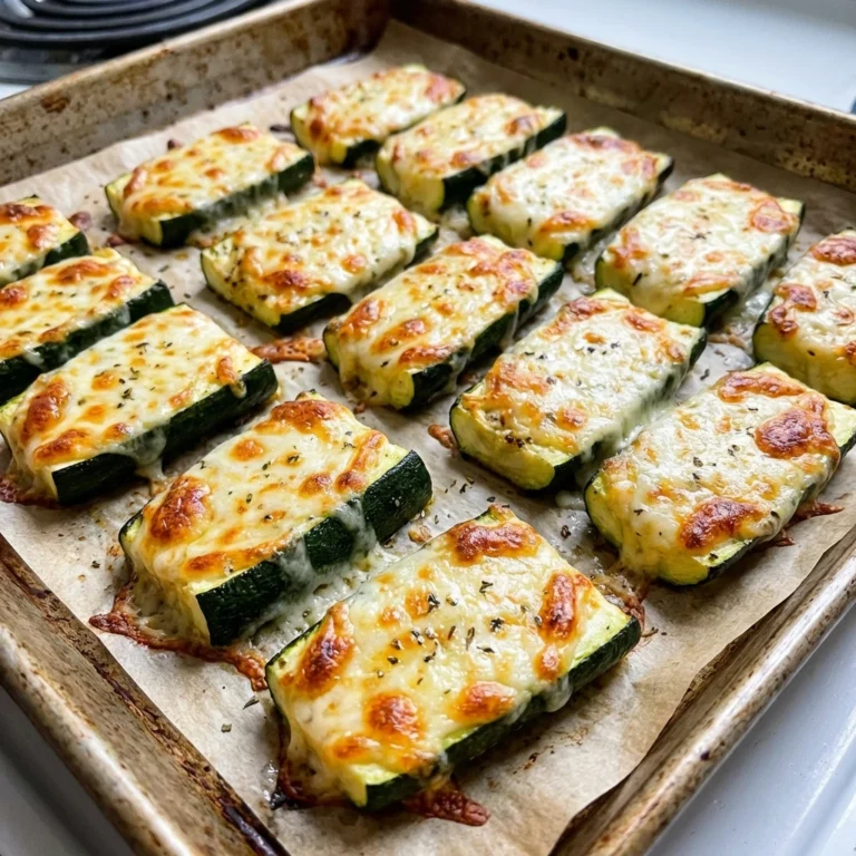 cheesy zucchini breadsticks with melted mozzarella on parchment paper served with marinara dipping sauce