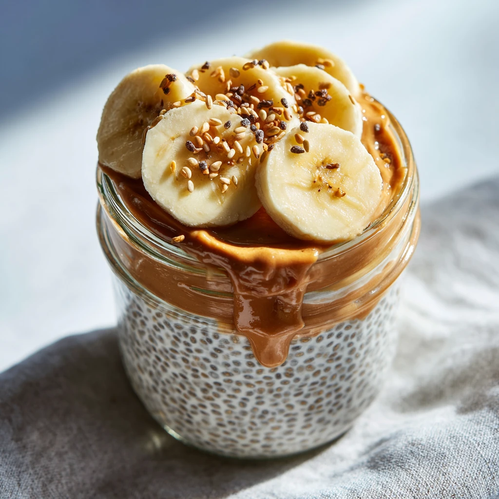 Homemade Peanut Butter Chia Pudding