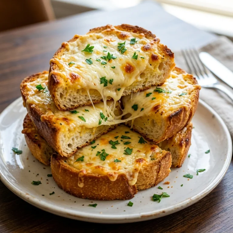 Extra Cheesy Garlic Bread - featured image