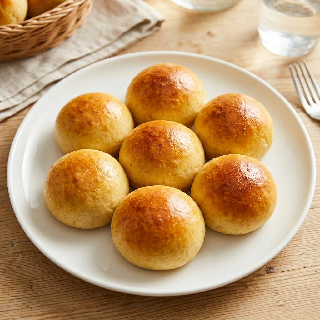 Flourless Protein Potato Buns - featured image