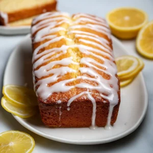 Glazed lemon loaf