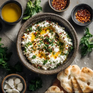 Easy Greek Spicy Feta Dip (Tirokafteri)