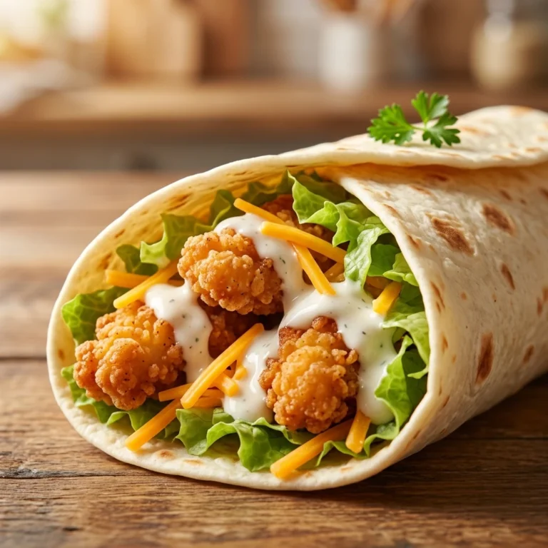 Indulge Crispy Chicken Ranch Snack Wrap Thats Make