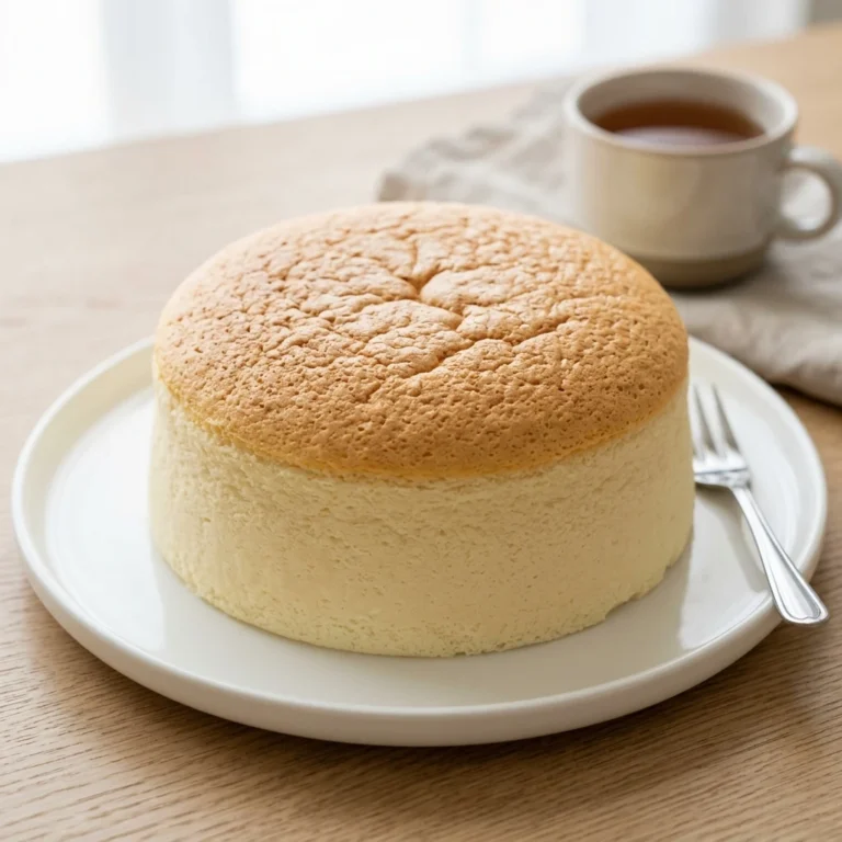 Japanese souffle cake - featured image