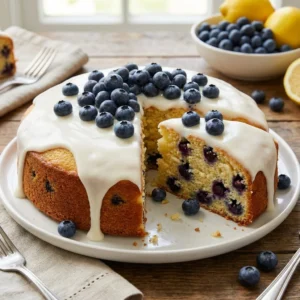 Lemon Blueberry Cake