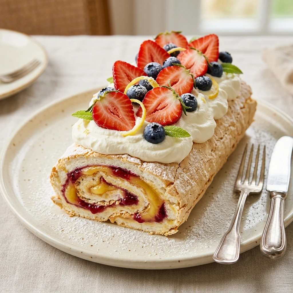 Meringue Roulade
