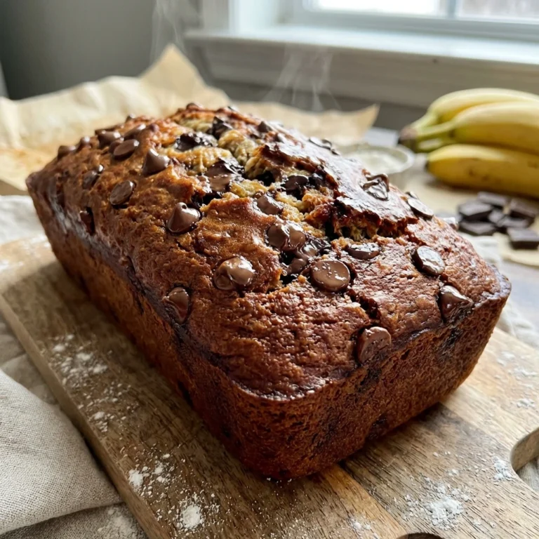 Secrets Delicious Chocolate Chip Banana Bread