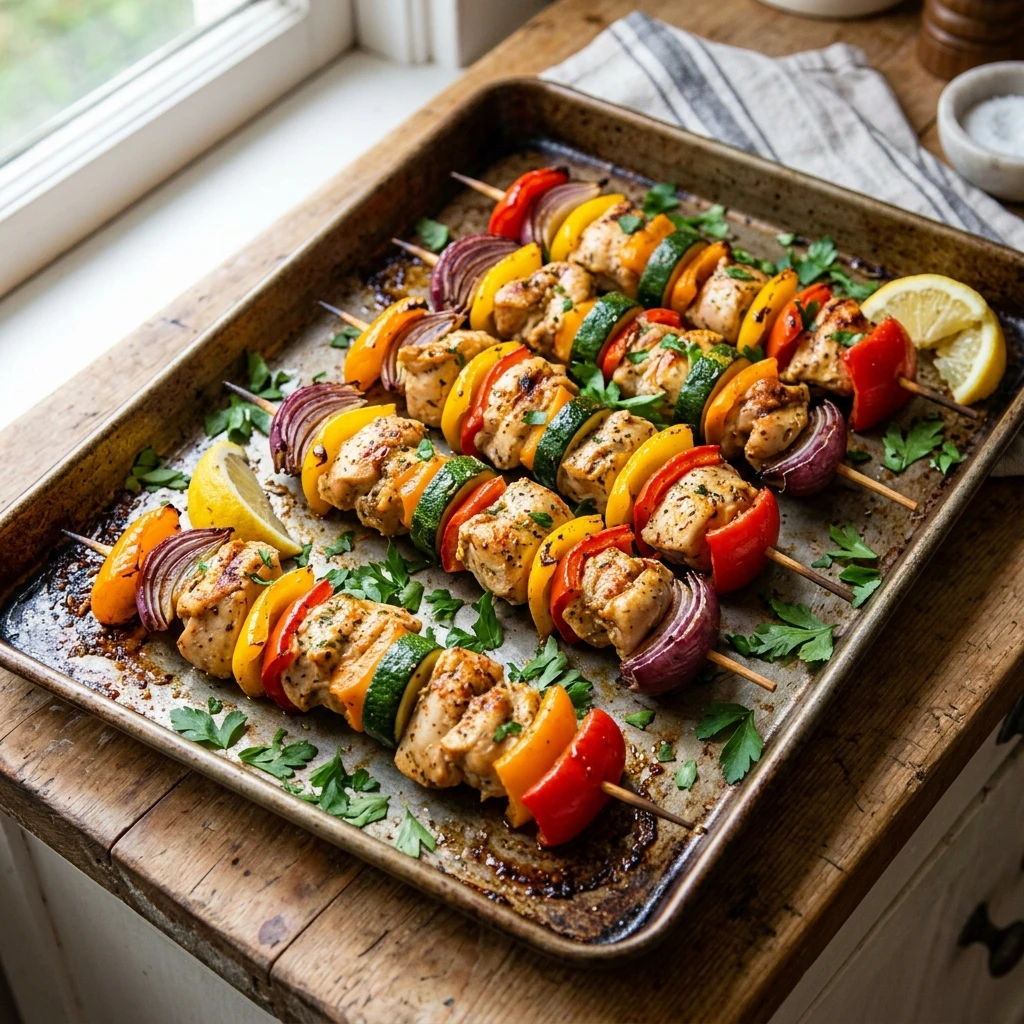 Sheet Pan Kebabs - featured image