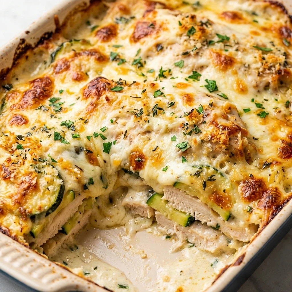 Whip This Irresistible Chicken Zucchini Bake Today