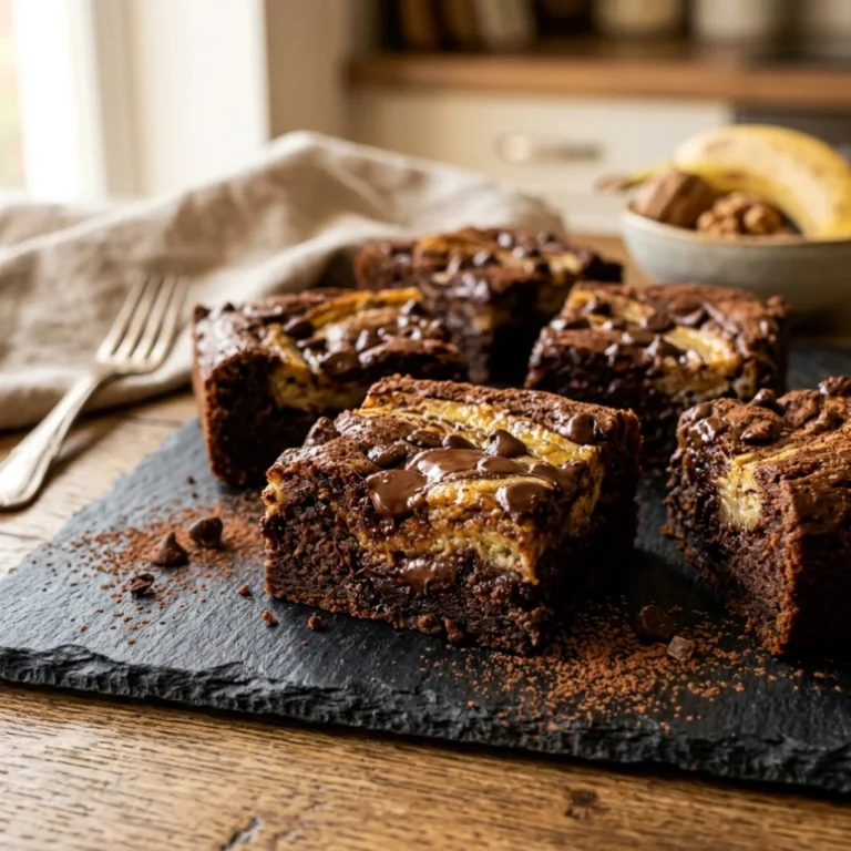 Banana Bread Brownies