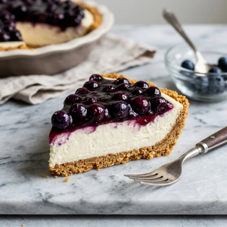 Blueberry Cream Cheese Pie