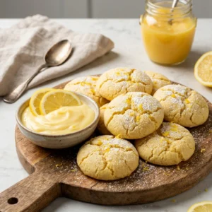 Lemon Pudding Cookies