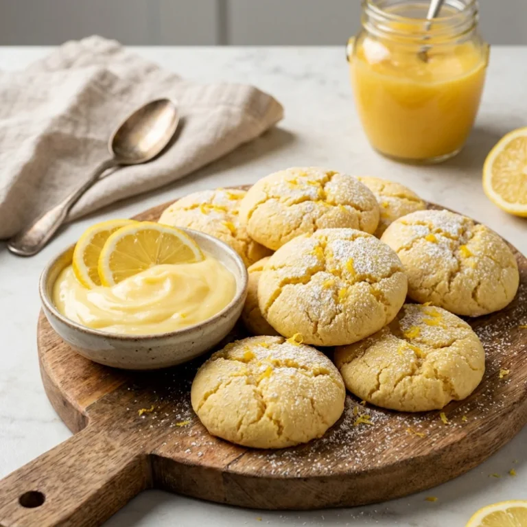 Lemon Pudding Cookies