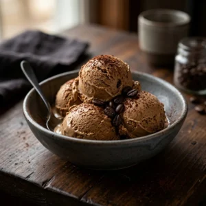 No Churn Coffee Ice Cream