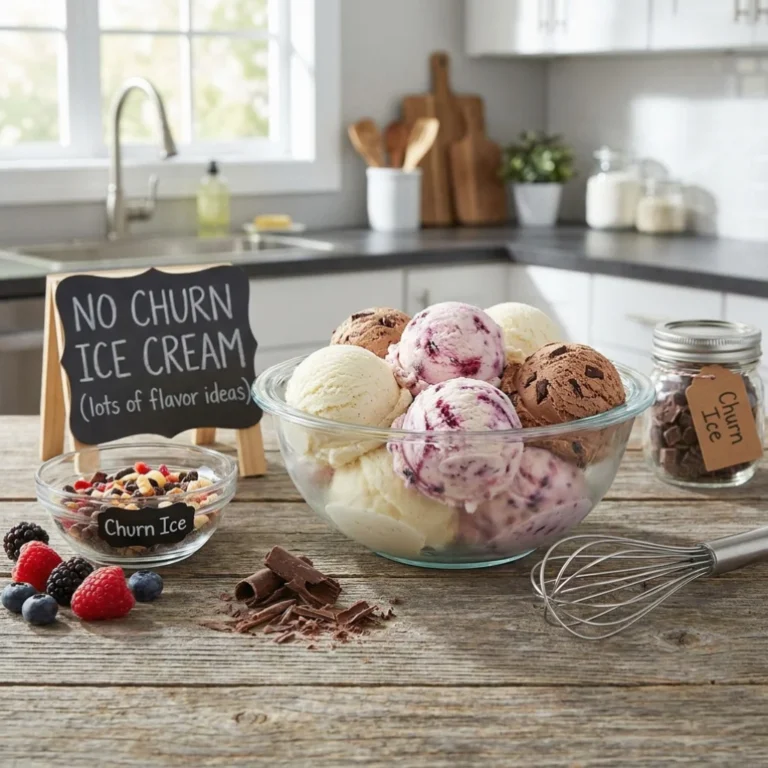 No Churn Ice Cream