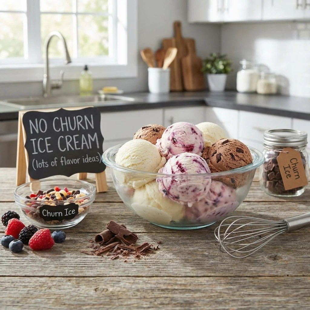 No Churn Ice Cream