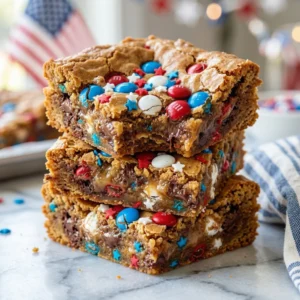 Fireworks Blondies