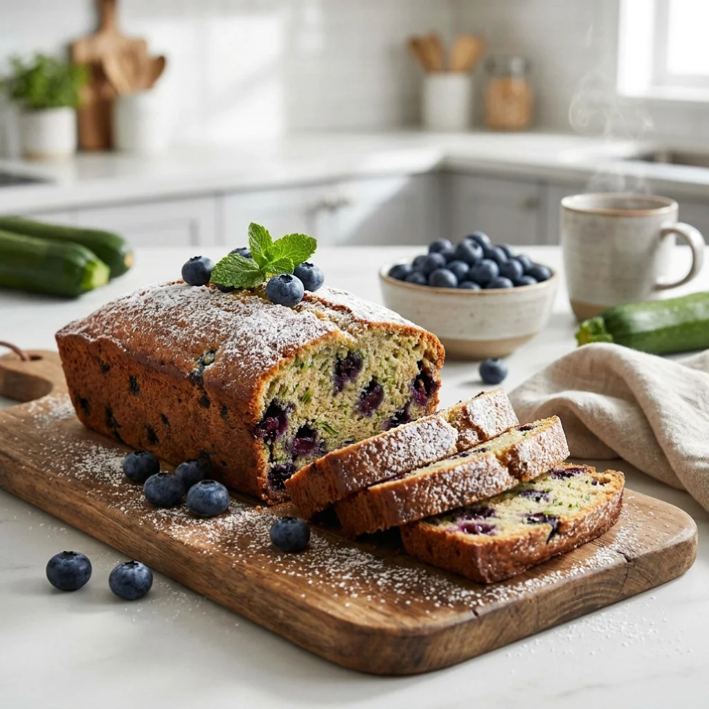 Blueberry Zucchini Bread