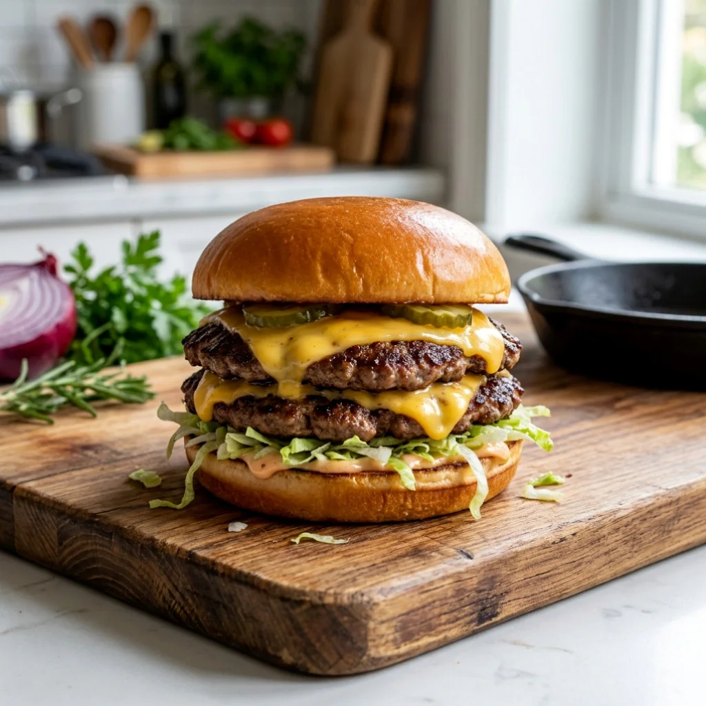 Crispy Smash Burger
