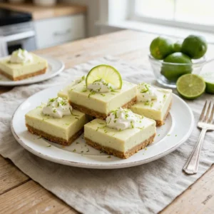 Easy Key Lime Pie Bars Recipe – Creamy Homemade Citrus Dessert