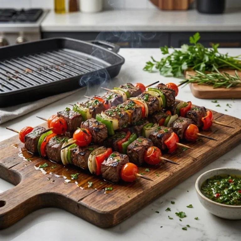 Grilled Steak Skewers