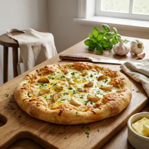 Homemade Garlic Pizza Bread