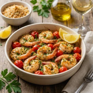 Italian-Style Shrimp Oreganata Recipe