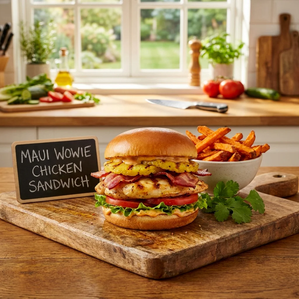 Maui Wowie Chicken Sandwich