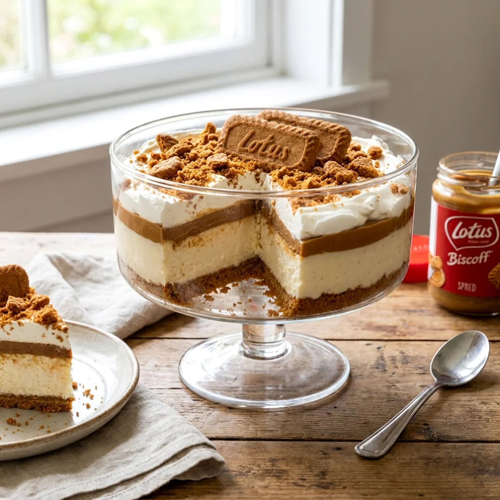 No-Bake Biscoff Cheesecake Lush