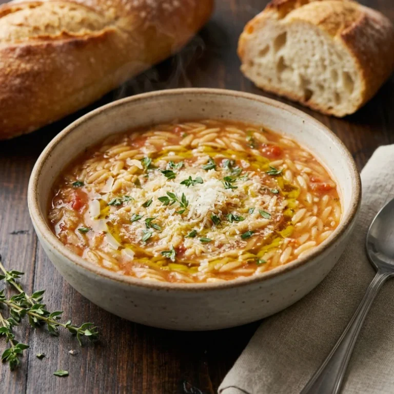 Orzo soup recipe
