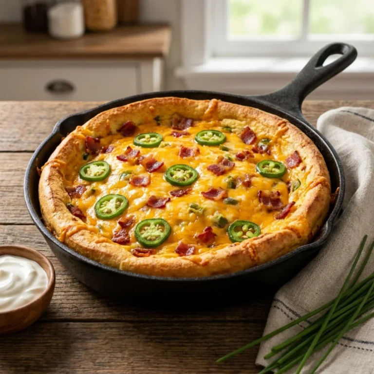 Savory Pancake Bake