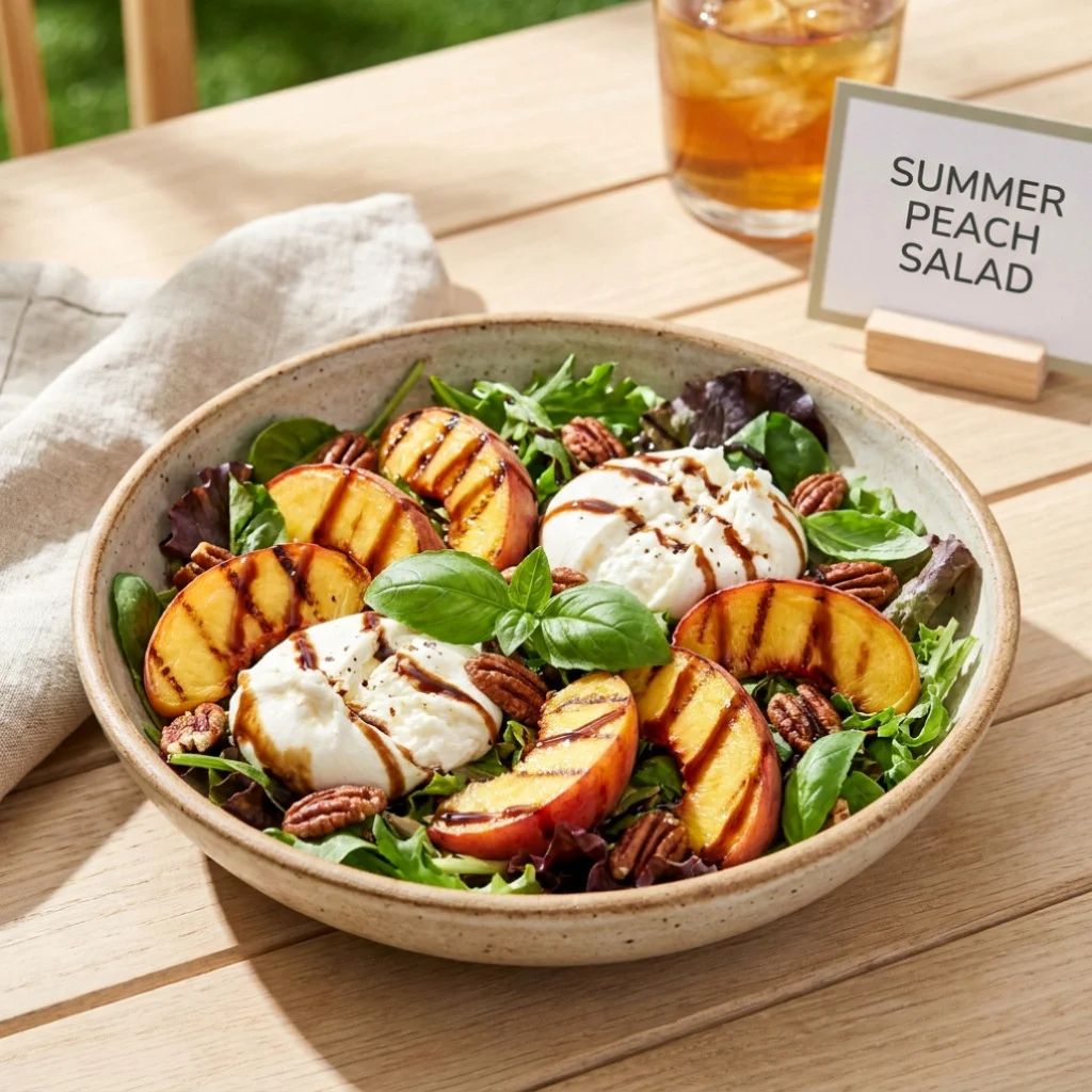 Summer Peach Salad
